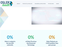 Tablet Screenshot of oslernetwork.com
